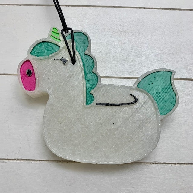 Unicorn Pool Float Freshie | Strawberry Daiquiri Scent