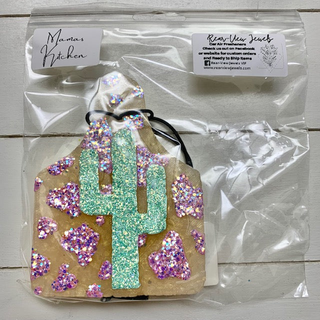 Cactus Ear Tag | Mamas Kitchen Scent