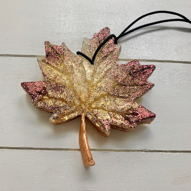 Leaf with glitter | RETIRED Scent Red Plum