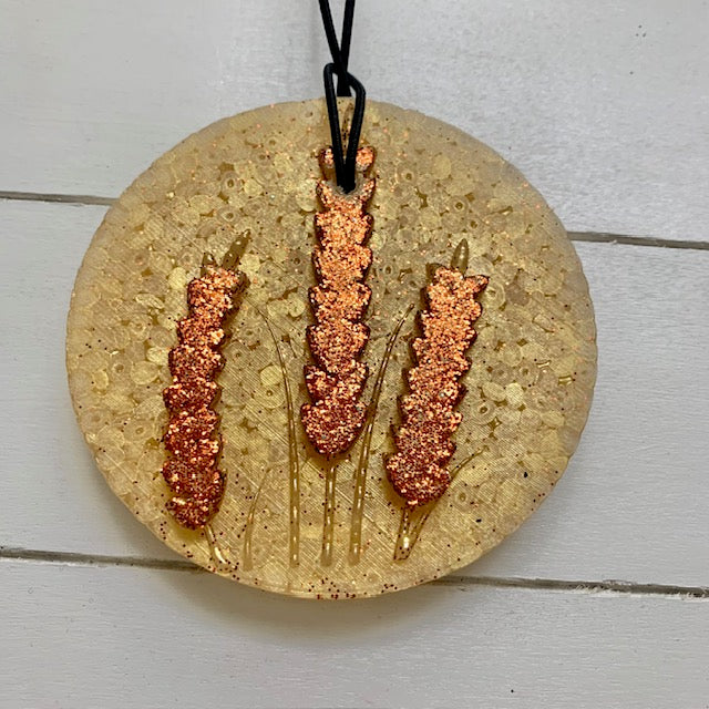 Wheat Circle with Glitter | RETIRED Scent Farmhouse