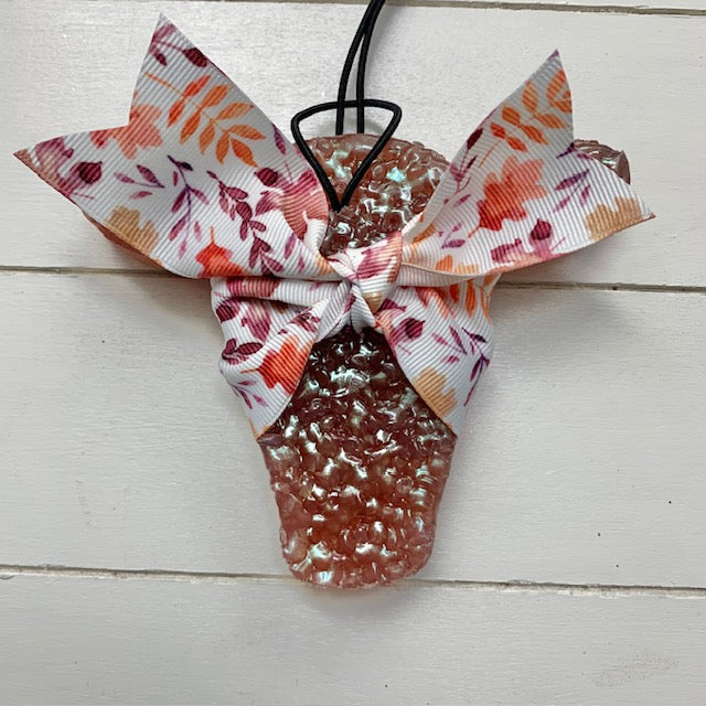 Cowhead Watercolor Leaves | Buffalo Plaid Scent