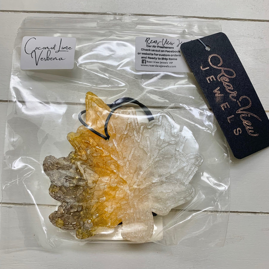 Ombre Maple Leaf | Coconut Lime Verbena  Scent
