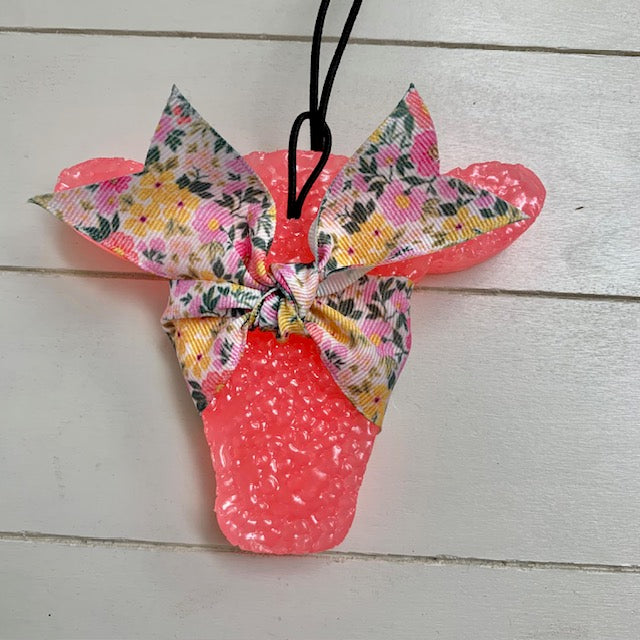 Cowhead with Floral ribbon | Volcano Scent
