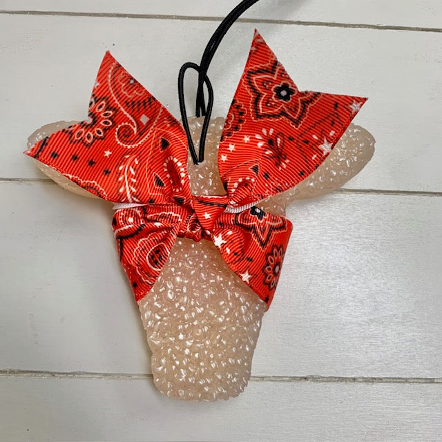 Cowhead with Bandana RIbbon | Wassail Scent