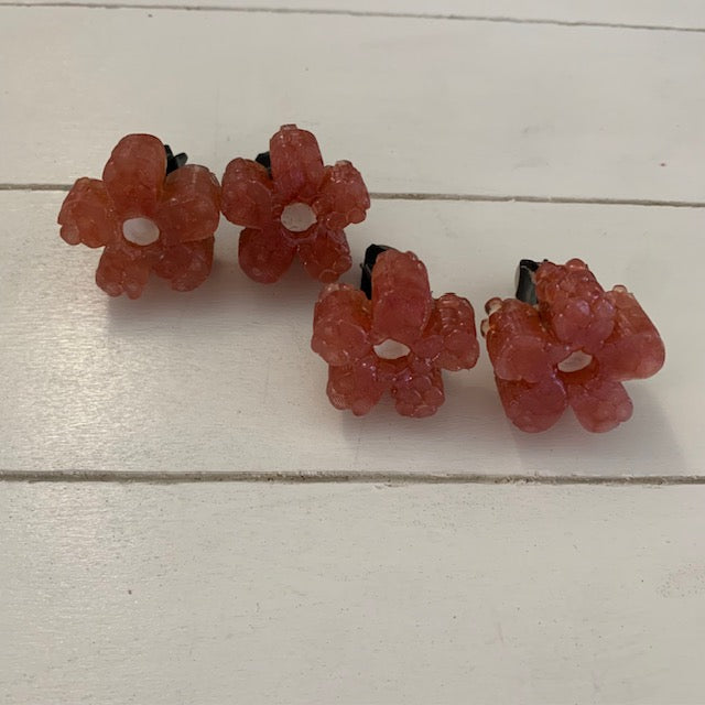 4 piece Flower Vent Clips | Blueberry Cheesecake Scent