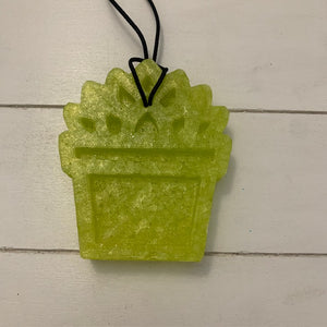 Potted Succulent | Sugared Lemon Scent