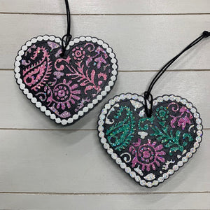 Paisley Heart | Create Your Own Freshie