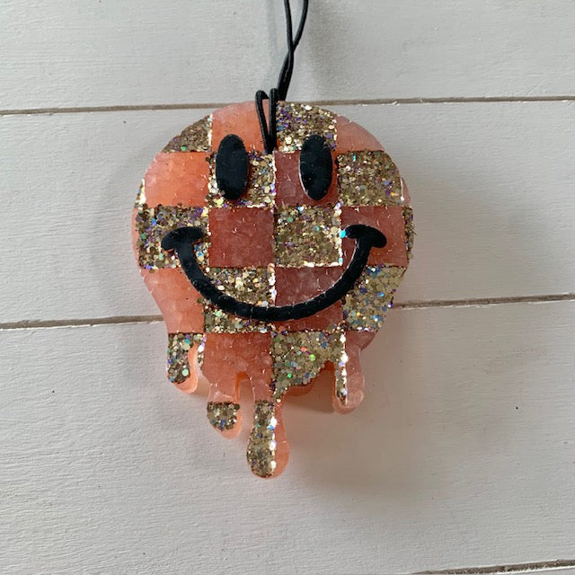 Drip Smiley Face | Almond Macaron Scent