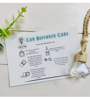Gem Shape Car Fragrance Diffuser Pikes Peak Scent