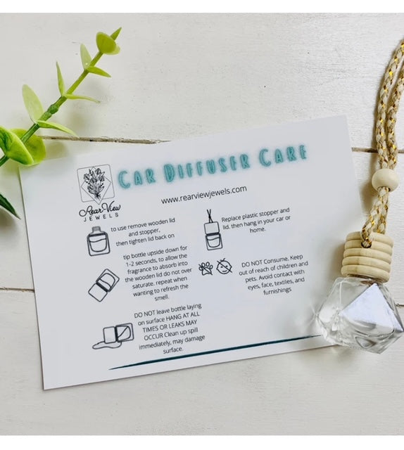 Gem Shape Car Fragrance Diffuser Pikes Peak Scent
