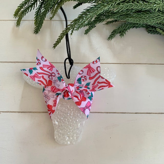 Cowhead with Bow | Cranberry Woods Scent