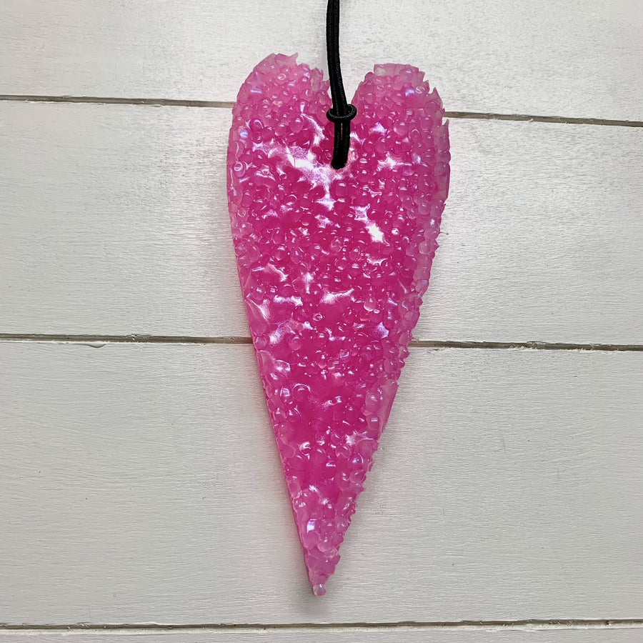 Long Heart | Fushia | Sea Salt & Orchid Scent