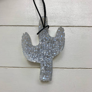 Small Cactus | Silver/Blue Shimmer | Southern Charm Scent
