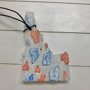 Cow Print Idaho | Red, White, & Blue With Sparkles | Cactus Blossom Scent