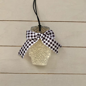 Venti Coffee Cup | Checkered Ribbon | Mama's Kitchen Scent