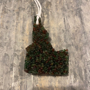 Idaho Car Freshie | Camouglage Pattern | Mahogany Teakwood Scent