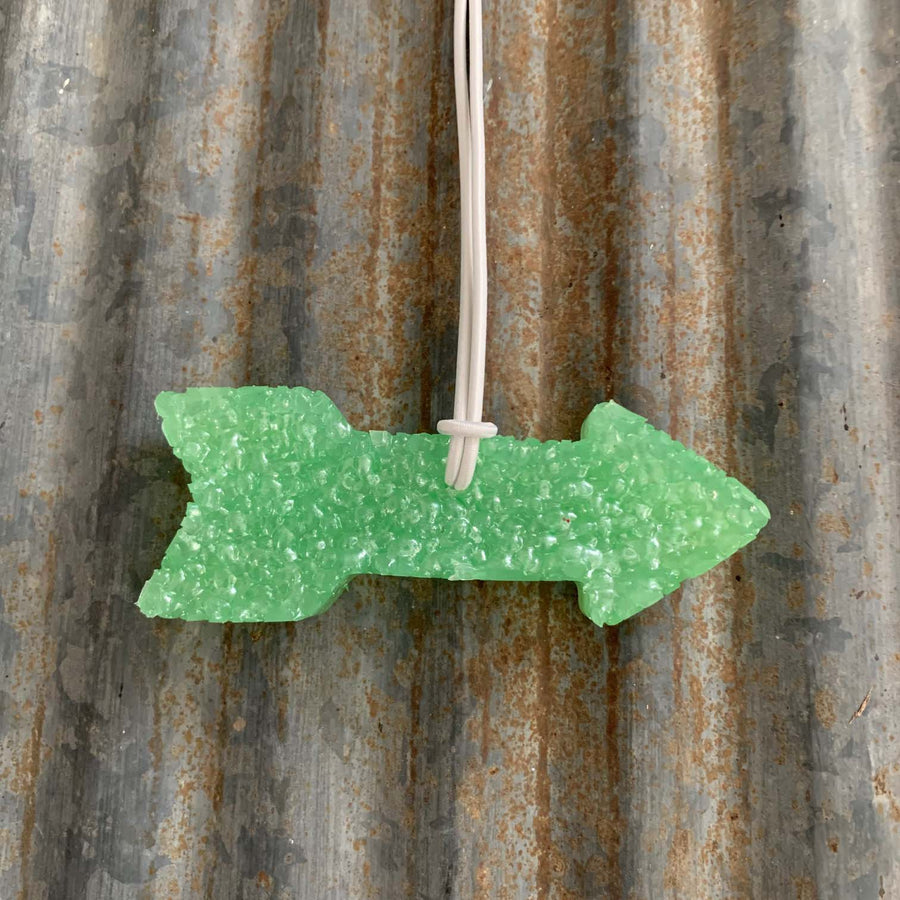 Arrow Car Freshie | Mint Color | Peachy O Scent