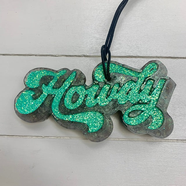 Howdy | Brown/Teal Sparkle | Butt Naked Scent