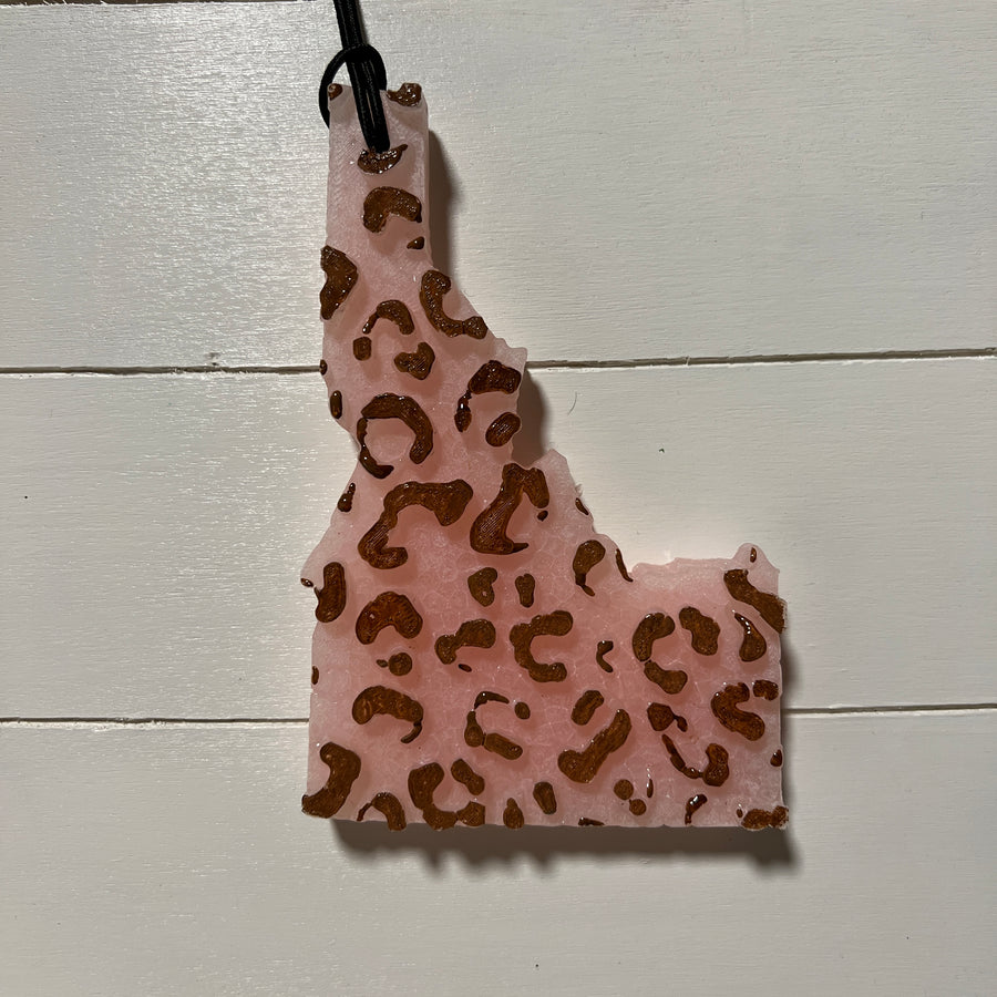 Leopard Idaho | Matte Peach Colors | Black Raspberry Vanilla Scent