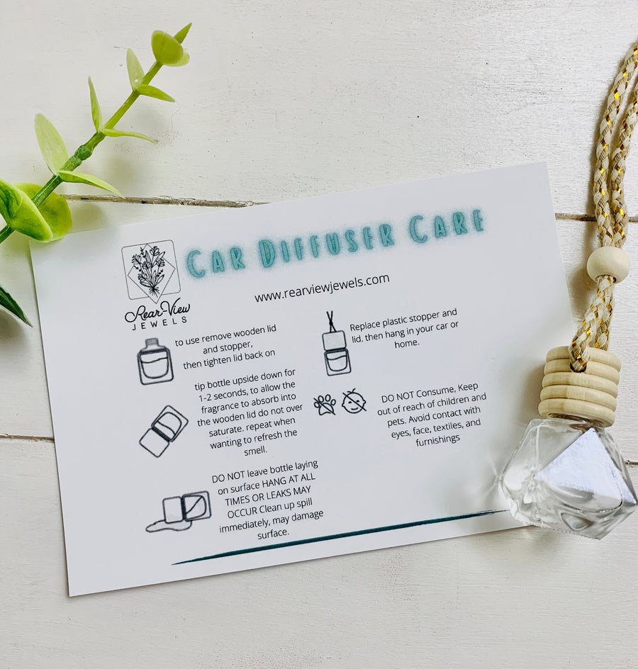 Car Fragrance Diffuser Cactus Blossom Scent