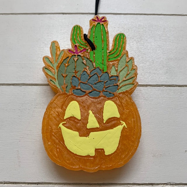 Cactus Pumpkin  | Multicolor| Marshmallow Fireside Scent