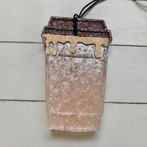 Coffee Drip Cup  | Multicolor Sparkle |Tropical Cowboy Scent