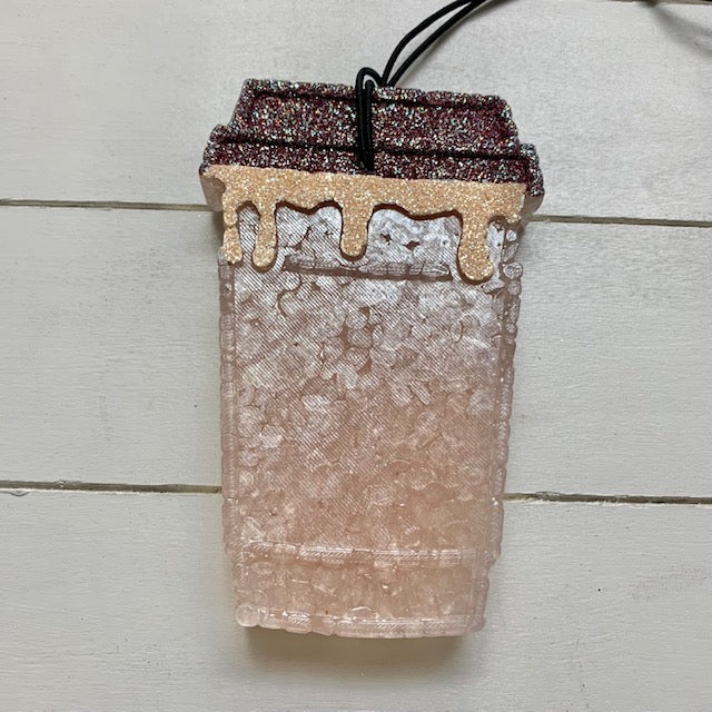 Coffee Drip Cup  | Multicolor Sparkle |Tropical Cowboy Scent
