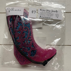 Cowgirl Boot | Fushia/Navy Sparkle | Volcano Scent
