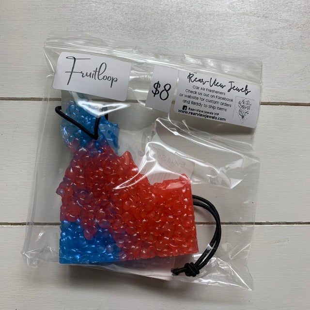 Idaho | Blue/Coral | Fruitloop Scent