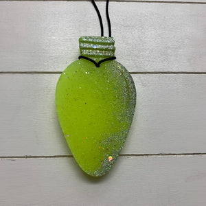 Christmas Bulb |Green Sparkle|Good Vibes Scent