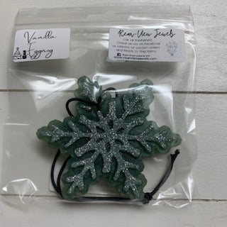 Snowflake with Sparkle | Vanilla Eggnog Scent