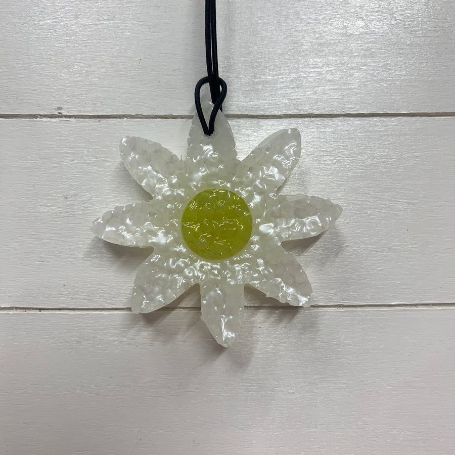 Daisy Flower | Whtie & Yellow | Sea Salt & Orchid Scent