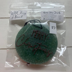 Merry Christmas Circle | Wild Cherry Almond Scent