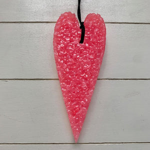 Coral Long Heart |Boom Boom Scent