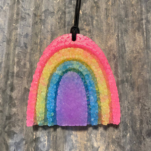Rainbow Car Freshie | Rainbow Colors | Butt Naked Scent
