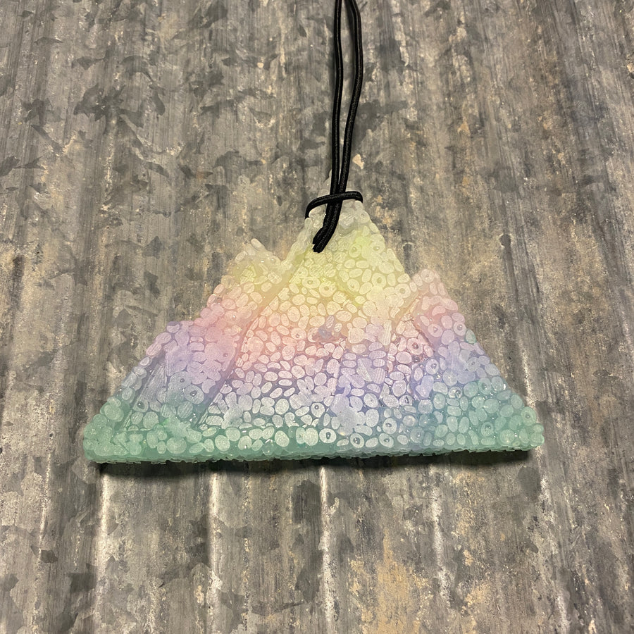 Mountain Car Freshie | Girly Ombre | Lush Blush Scent
