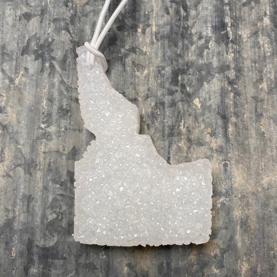 Idaho Car Freshie | Snow White | New Car Scent - Rear View Jewels