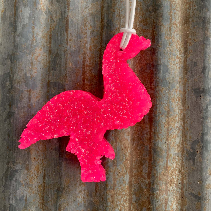 Flamingo Car Freshie | Pink | Lovespell Scent