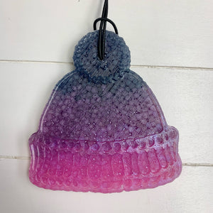 Lovespell Scent Beanie Pink Purple Navy Ombre