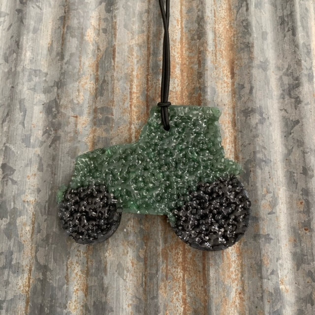 Tractor Car Freshie | Green | Southern Charm & Vanilla Scent