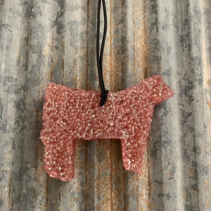 Cow Body Car Freshie | Brown | Tropical Cowboy Scent