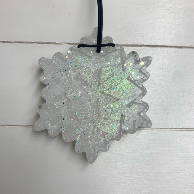Hillbilly Mistletoe Scent Snowflake White Light Pink Sparkle