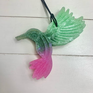 Hummingbird | Mint, Emerald, & Fuchsia | Cucumber Melon Scent