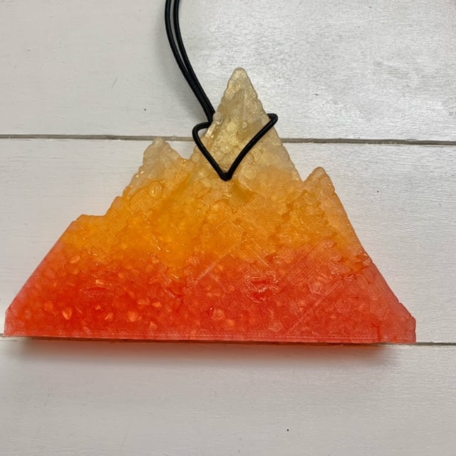 Mountains With Trees | Fall Ombre | Roasted Pinecone Scent