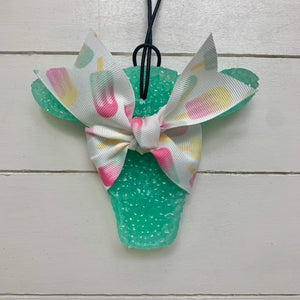 Cow Face | Popsicle Ribbon | Fruit Loop Scent